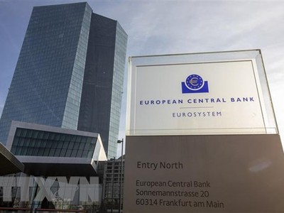 Trụ sở Link Vào Nhà Cái KL99 COM Tặng +199k Trung ương châu Âu (ECB) tại Frankfurt am Main, Đức. (Ảnh: AFP/TTXVN)