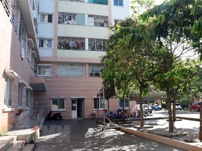 Một góc khu nhà ở Trang Chủ KL99Com Số 1 Link Đăng Ký KL999 trên đường Nguyễn Hữu Cảnh (phường Thắng Nhất, thành phố Vũng Tàu). (Ảnh: Đoàn Mạnh Dương/TTXVN)