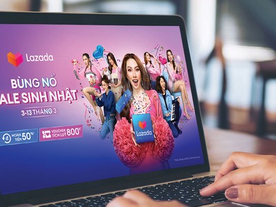 Lễ hội mua sắm “Bùng Nổ Sale Sinh Nhật” của Lazada mang đến cho người dùng nhiều trải nghiệm mua sắm độc đáo, tinh tế và cá nhân hóa.
