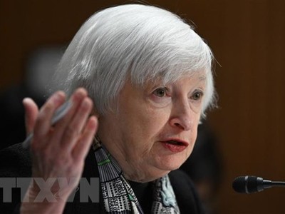 Bộ trưởng Kl991.com nạp rút nhanh Mỹ Janet Yellen. (Ảnh: AFP/TTXVN)
