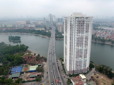 Tòa nhà VP6 Linh Đàm được xác định có nhiều vi phạm trong quá trình chuyển nhượng đất, xây dựng.