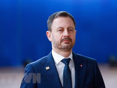Thủ tướng Slovakia Eduard Heger. (Ảnh: AFP/TTXVN)