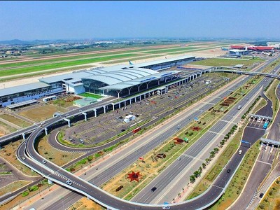 Toàn cảnh Cảng hàng không quốc tế Nội Bài - Ảnh: ACV.