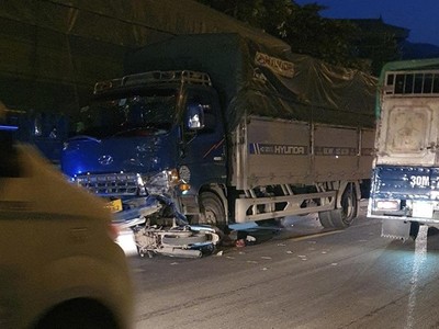 Hiện trường vụ tai nạn. (Nguồn: Kl992 Tham Gia Ngay)