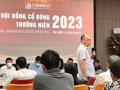 Chủ tịch VNCC phát biểu tại đại hội Trang Chủ KL99Com Số 1 Link Đăng Ký KL999 thường niên 2023 của Coninco,