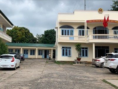 Trụ sở Tòa án Nhân dân huyện Đức Trọng. (Nguồn: Báo Kl992 Tham Gia Ngay).