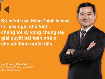 Phó Chủ tịch Hưng Thịnh Incons (HTN): Chúng tôi đang nghiên cứu mở rộng lĩnh vực hoạt động