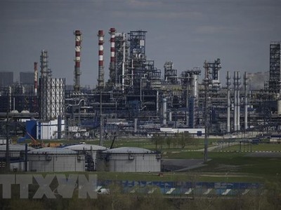 Cơ sở lọc dầu của Kl994 game bài casino hấp dẫn Gazprom ở ngoại ô Moskva, Nga. (Ảnh: AFP/TTXVN)