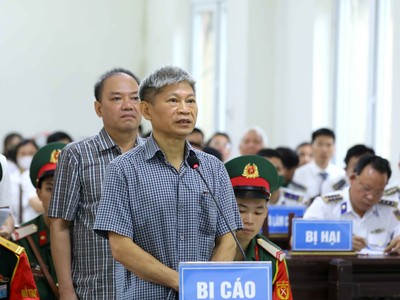 Cựu Tư Lệnh Cảnh sát biển Việt Nam, Nguyễn Văn Sơn. Ảnh: TTXVN.