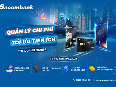 Cơ hội nhận iPad Pro M2 và ưu đãi hoàn tiền đến 5 triệu đồng dành cho khách hàng sử dụng thẻ Kl991.com World Cup 2026 Chính Thức Sacombank