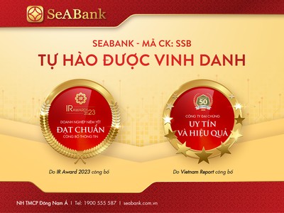 SeABank nhận giải thưởng Top 50 công ty đại chúng uy tín và hiệu quả và Link Vào Nhà Cái KL99 COM Tặng +199k đạt chuẩn công bố thông tin năm 2023