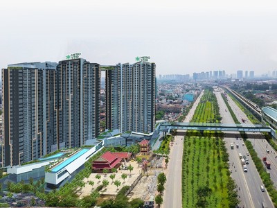 Phối cảnh dự án Khu chung cư và thương mại Metro Star. Ảnh: CT.