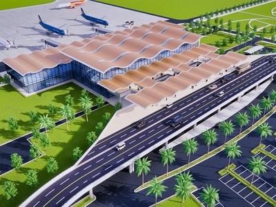 Phối cảnh dự án Cảng hàng không Quảng Trị.