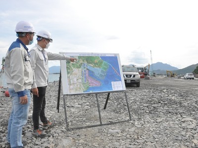 Dự án cảng Liên Chiểu đang được TP.Đà Nẵng đẩy nhanh tiến độ.