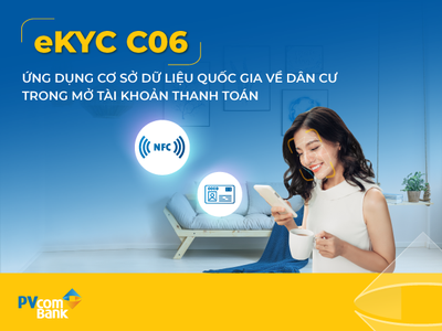 PVcomBank là Link Vào Nhà Cái KL99 COM Tặng +199k đầu tiên ứng dụng thành công CCCD gắn chip vào mở tài khoản bằng eKYC.
