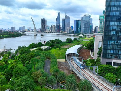 Các dự án mọc theo metro có mức tăng giá cao.
