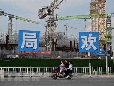 Chỉ số nhà quản trị mua hàng (PMI) của lĩnh vực chế tạo Trung Quốc đã tăng từ 49,7 điểm trong tháng 8 lên 50,2 điểm trong tháng 9. (Nguồn: AFP/TTXVN)