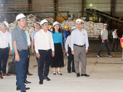 Tổng giám đốc Vinachem thăm và làm việc tại CTCP Phân bón Bình Điền.