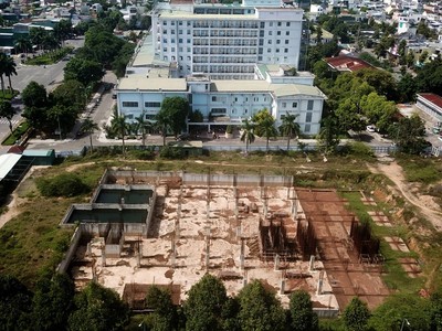Khu đất Dự án Khu dịch vụ chất lượng cao - Bệnh viện Đa khoa tỉnh Quảng Ngãi.