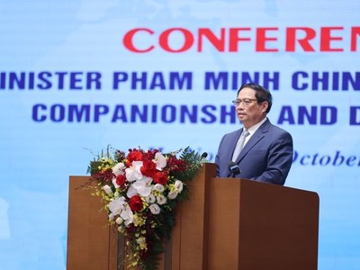 Thủ tướng Phạm Minh Chính phát biểu kết luận Hội nghị gặp mặt cộng đồng Kl991.com World Cup 2026 Chính Thức Kl99ok phiên bản mới nước ngoài. (Ảnh: Nhật Bắc).