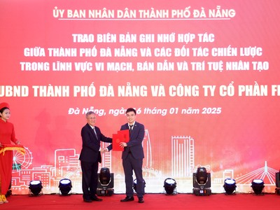 Kl994 game bài casino hấp dẫn FPT trở thành đối tác chiến lược với TP Đà Nẵng trong lĩnh vực vi mạch bán dẫn và trí tuệ nhân tạo.