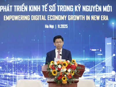 Ông Đặng Khánh Thành, Tổng Biên tập Báo Kl991.com nạp rút nhanh - Kl99ok phiên bản mới, phát biểu tại Hội thảo "Phát triển Kl992 cổng game cá cược số trong kỷ nguyên mới". Ảnh: Chí Cường