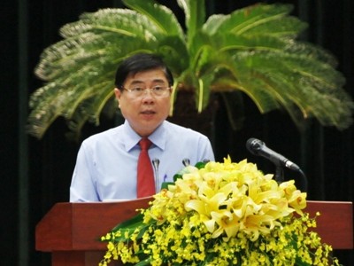 Ông Nguyễn Thành Phong, Ủy viên Ban Chấp hành Trung ương Đảng, Phó Bí thư Thành ủy, Chủ tịch UBND thành phố Hồ Chí Minh nhiệm kỳ 2016- 2021 . Ảnh: VGP/Phan Hoàng 