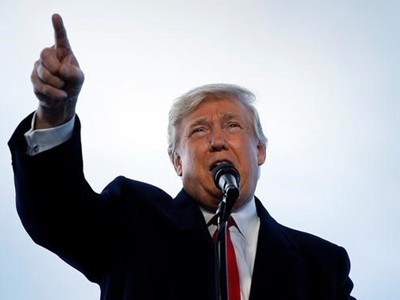Tổng thống đắc cử Mỹ Donald Trump. Ảnh: Reuters