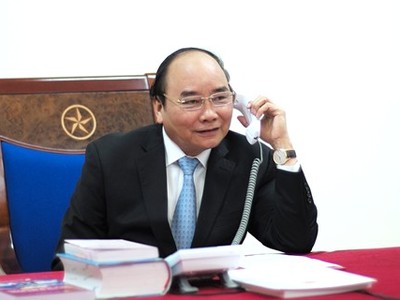 Thủ tướng Nguyễn Xuân Phúc điện đàm với Tổng thống đắc cử Hoa Kỳ Donald Trump