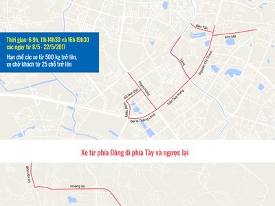 Xe khách di chuyển thế nào dịp Hội nghị APEC ở Hà Nội