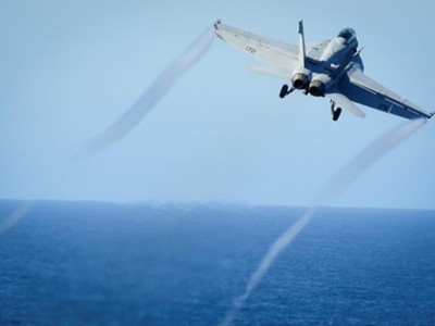 Chiến đấu cơ F/A-18E Super Hornet Mỹ. Ảnh:Reuters