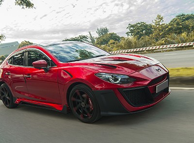 Bản độ Mazda3 phong cách thể thao tại Việt Nam.