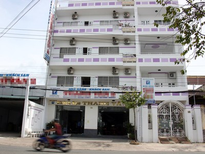 Khách sạn nơi ông Quang trình báo mất 400 triệu đồng. Ảnh:Hoàng Nam.