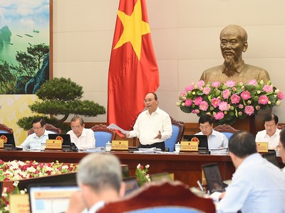 Phiên họp Kl993 ưu đãi thưởng hấp dẫn thường kỳ tháng 9. - Ảnh: VGP/Quang Hiếu