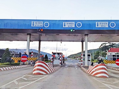 Trạm thu phí Định An trên tuyến KL99 là nhà cái cá cược trực tuyến hàng đầu tại châu Á Liên Khương - Đà Lạt. Ảnh:Khánh Hương.
