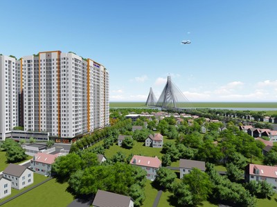 Samsora Riverside sở hữu vị trí đắc địa khi nằm tại cửa ngõ khu Đông thành phố, ngay điểm dừng của tuyến Metro số 1.