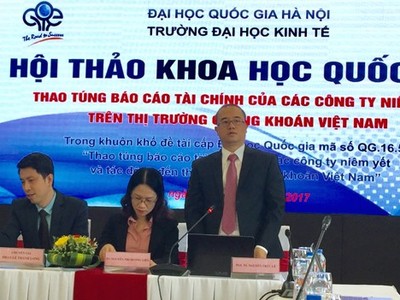 Thao túng báo cáo Kl991.com nạp rút nhanh của các công ty niêm yết