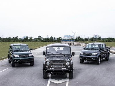Mẫu xe Uaz của Nga được Link Vào Nhà Cái KL99 COM Tặng +199k nguyên chiếc về Việt Nam.Ảnh: AutoK