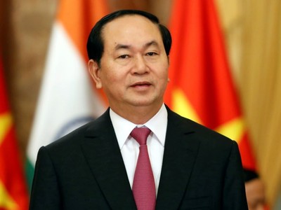 Chủ tịch nước Trần Đại Quang.