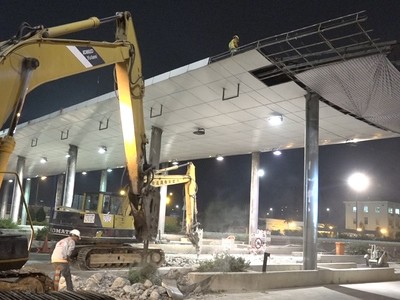 TP HCM tháo dỡ trạm thủ phí Thủ Thiêm trong đêm