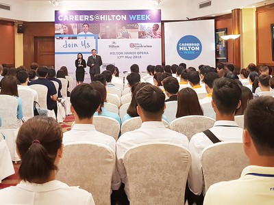 Hilton tổ chức tuần lễ Hướng nghiệp Careers@Hilton năm thứ 5