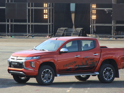 Mitsubishi Triton 2019 trong lần ra mắt chiều 18/1 tại TP HCM.