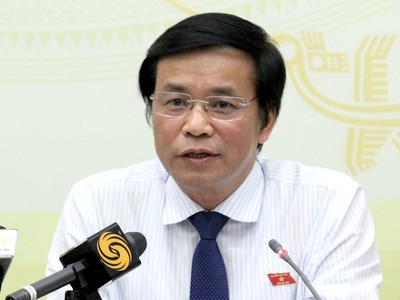 Tổng thư ký Quốc hội Nguyễn Hạnh Phúc. Ảnh:HT