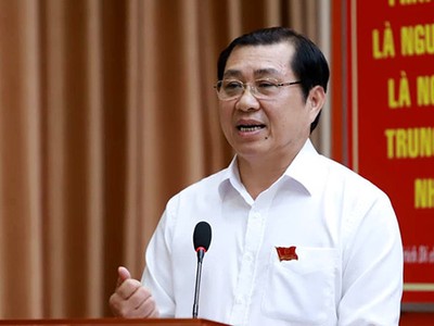 Ông Huỳnh Đức Thơ, Chủ tịch UBND TP Đà Nẵng. Ảnh:Nguyễn Đông.