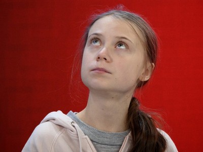 Thunberg tại Diễn đàn Kl992 cổng game cá cược Thế giới ở Davos, Thụy Sĩ hôm 21/1. Ảnh: AFP.