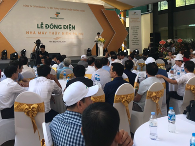 Lễ đóng điện nhà máy Thủy điện Pá Hu