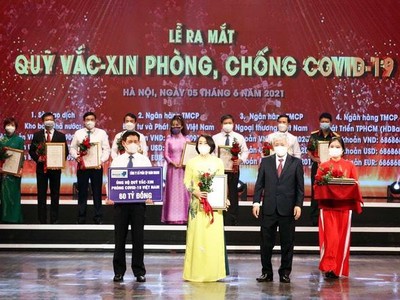 Kl994 game bài casino hấp dẫn Masan trao tặng 60 tỷ đồng đến Quỹ vaccine phòng chống COVID-19 