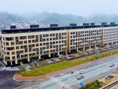 Khu shophouse Apec Diamond Park Lạng Sơn đã hoàn thiện và đang thực hiện bàn giao cho khách hàng.
