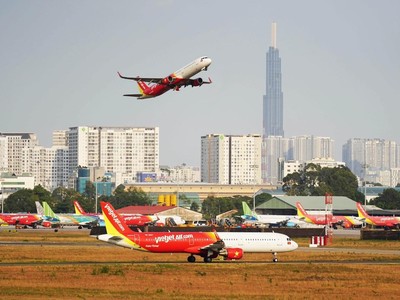 Trở lại bầu trời với loạt đường bay vừa mở lại của Vietjet