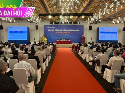 ĐHĐCĐ Sacombank (STB): Khoản nợ 32,5% cổ phần của Sacombank từ VAMC đang được kiến nghị xử lý